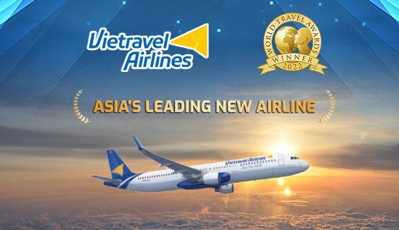 VIETRAVEL AIRLINES HAS WON WORLD TRAVEL AWARDS