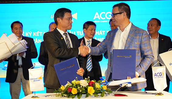 VIETRAVEL AIRLINES SIGNS COOPERATION WITH ACG